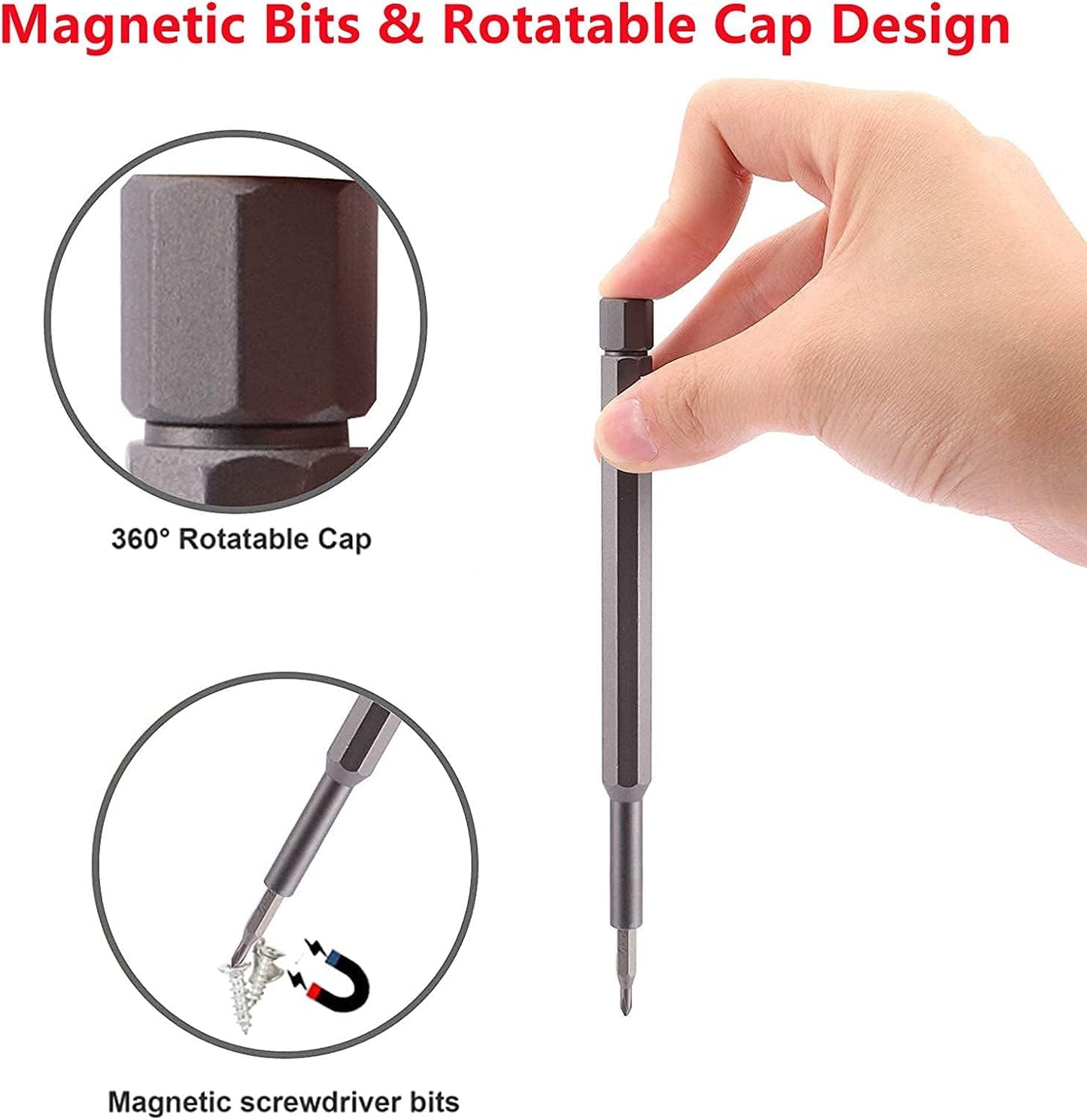 24-in-1 Precision Screwdriver Kit | Magnetic Repair Tool Set for Laptop, Phone & Electronics